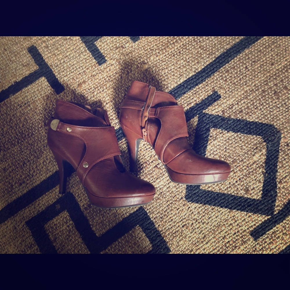Lightly used booties